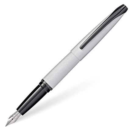 CROSS 886-43FS ATX Brushed Metallic Fountain Pen with Fine Nib - Chrome