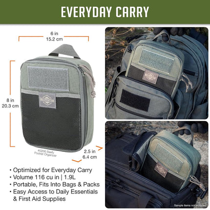 Maxpedition Gear Beefy Pocket Organizer, Foliage Green