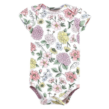 Hudson Baby Bodysuits de algodón unisex para bebé, tutú Vintage Blossom, 9-12 meses, tutú Vintage Blossom, 9-12 meses