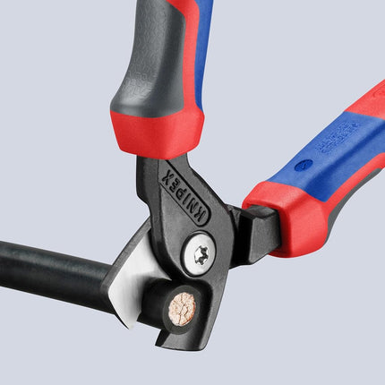 KNIPEX Tools 95 12 160 StepCut Cable Shears, Comfort Grip 6.25-Inch