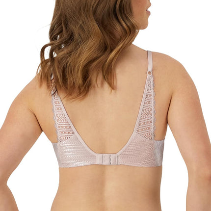 Maidenform Women's T-Shirt, Comfort Devotion Underwire, Full Coverage Bras, Opaque, Moving Texture/Gloss, 38C