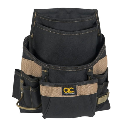 Custom Leathercraft 1620 Tool Bag, 11 Pockets, Ste