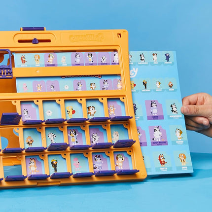 Hasbro Gaming Guess Who? Bluey Edition Game | Bluey Characters and Objects | Fun Kids Board Games for Families | 2 Players | 15 Mins | Travel Friendly | Ages 6+ - English Version