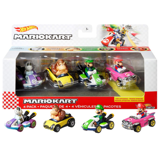 Hot Wheels GWB37 Mario Kart Die-Cast Character Rep