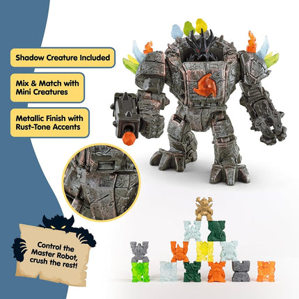 Schleich Eldrador - 20Pc Master Robot With Mini Creature - Kids 7+ | 42549