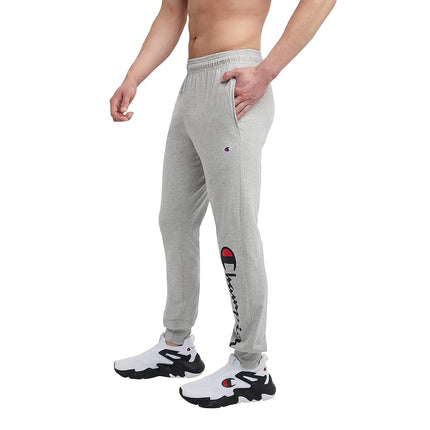 Champion Men's Classic Jersey Sweatpants, Oxford Gray-586296, M UK