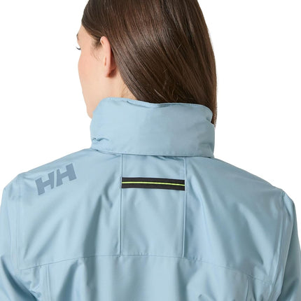 Helly-Hansen womens Crew Hooded Jacket 2.0, 561 Windy Blue, S