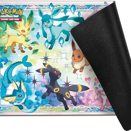 Pokémon TCG: Scarlet & Violet—Prismatic Evolutions Super-Premium Collection (1 Full-Art Foil Promo Card, a Fuzzy Eevee Deck Box & 15 Booster Packs)