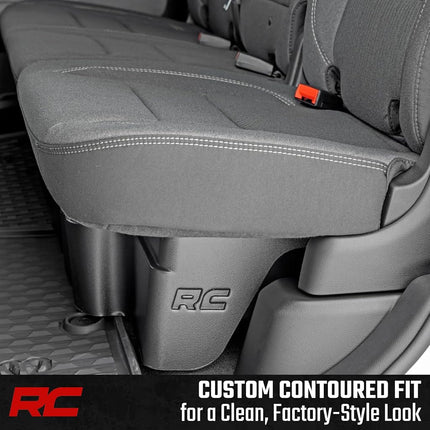 Rangement sous les sièges Rough Country pour Ram 1500 2019-2022 | Cabine multiplace - RC09421A