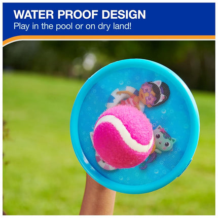 Swimways Gabby's Dollhouse Catch Game, Swimming Pool Accessories & Kids Outdoor Toys, Gabby's Dollhouse Party Supplies & Yard Games for Kids Aged 4 & Up