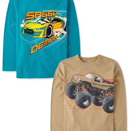 The Children's Place Boys' Assorted Everyday Long 