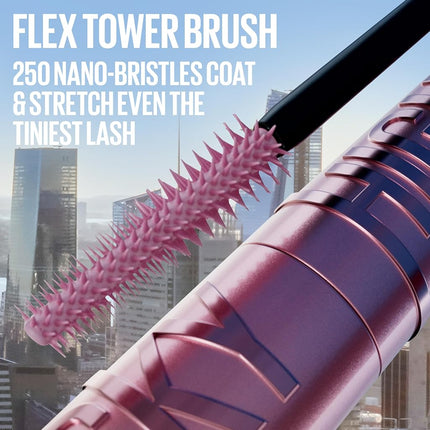 Maybelline Lash Sensational Sky High Washable Mascara Makeup, Volumizing, Lengthening, Defining, Curling, Multiplying, Buildable Formula, Cosmic Black 7.2ml