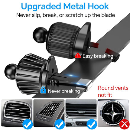 for Magsafe Car Mount Vent【Strong Magnets】Magnetic Phone Holder Car Phone Holder Air Vent Phone Mount【Flexible Positioning】Magnetic Phone Mount for iPhone 17 16 15 14 & MagSafe Case with Metal Ring