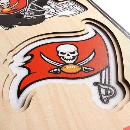 NFL Tampa Bay Buccaneers Raymond James Stadium 3D Stadium Banner-8x323D Stadium Banner - 8"x 32", Team Colors, 8" x 32"