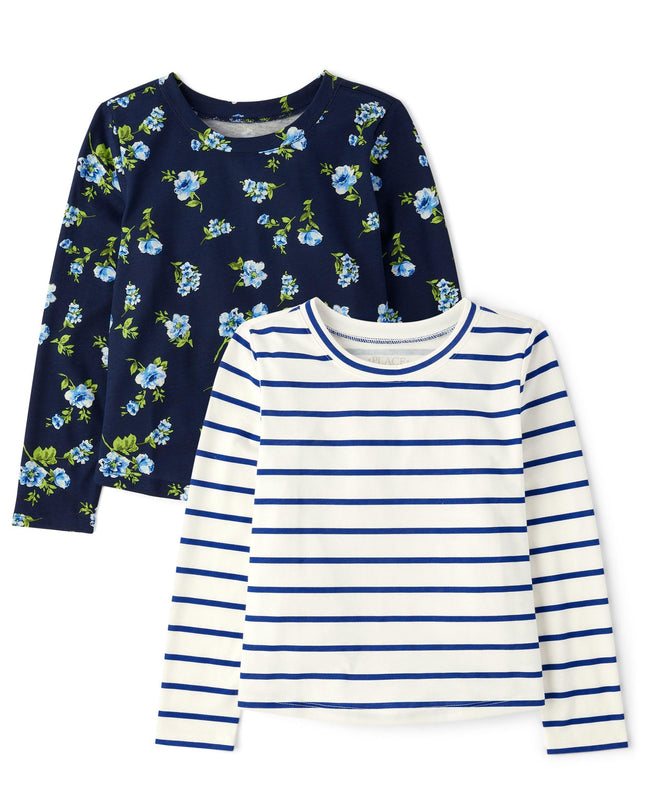 The Children's Place Girls' Long Sleeve Knit Fashi