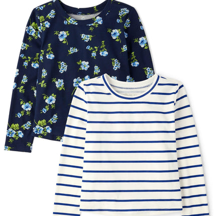 The Children's Place Girls' Long Sleeve Knit Fashi