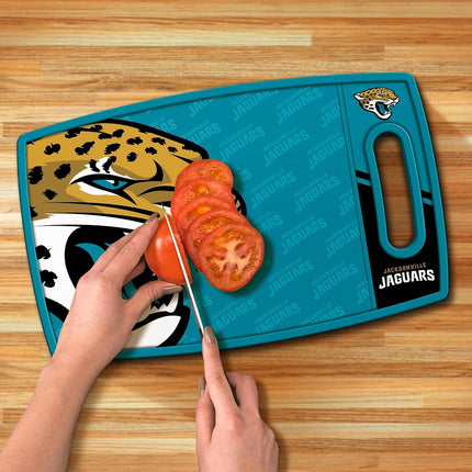 YouTheFan NFL Jacksonville Jaguars Logo Series Cutting Board