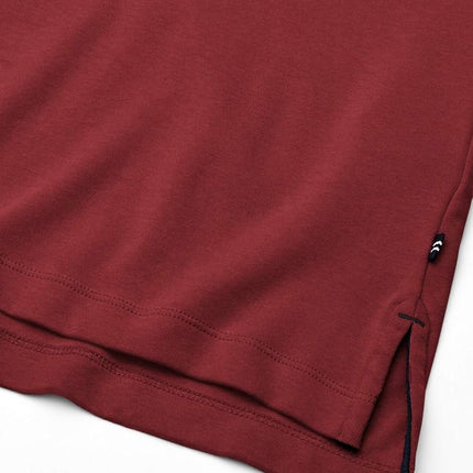 Nautica Men's Big and Tall Classic Fit Short Sleeve Solid Tipped Collar Soft Polo Shirt, Barolo, 1X