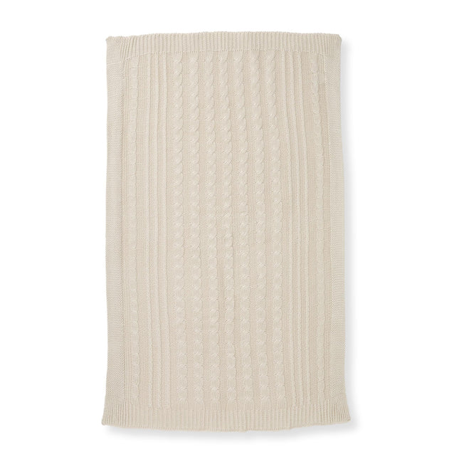 Burt's Bees Baby Kids Blanket Knitted Braided 100%