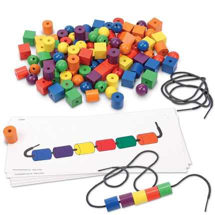 Learning Resources Beads and Pattern Cards Set