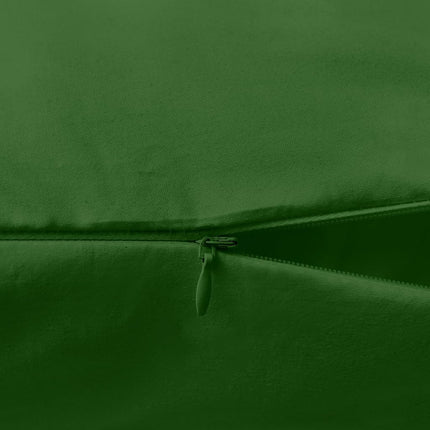 Elegant Comfort Luxury Ultra-Soft 1-Piece Pillowcase Set - 1500 Premium Hotel Quality Microfiber Double Brushed - Wrinkle Resistant, Body Pillowcase Size, Hunter Green
