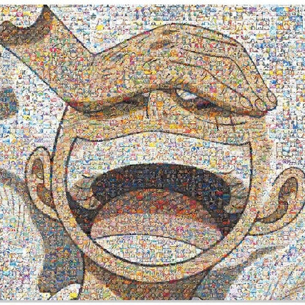 Ensky One Piece Gear 5, Gear Fifth Mosaic Art Puzzle 1000 Pieces, 4489 Anime Images, 50 x 75 cm, 1000-595