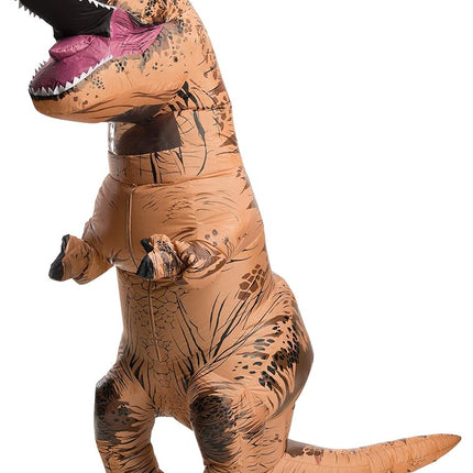Rubies Inflatable Original T-Rex Dinosaur Costume For Adults, With Sound, For Themed Party and Halloween, Standard Size