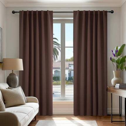 Deconovo Room Darkening Curtains - 52x72 Inch Back
