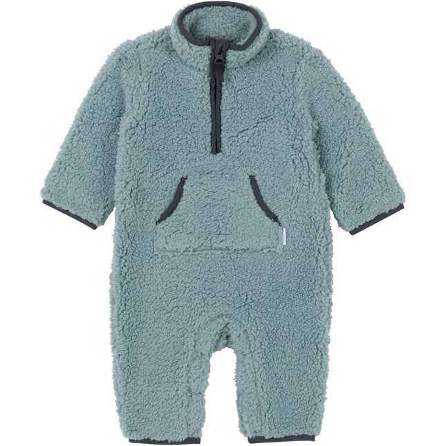 Gerber Unisex Baby Baby Unisex Fleece Romper, Medi