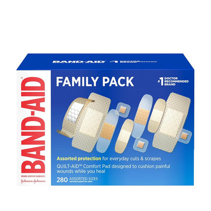 Band-Aid Brand Adhesive Bandage Family Variety Pac