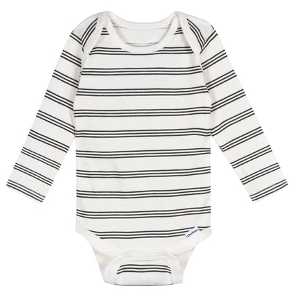 Gerber Baby Boys' 6-Pack Long-Sleeve Onesies Bodysuit, Galaxy Adventure, 0-3 Months