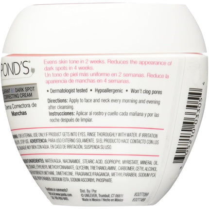Pond's Correcting Clarant B3 Dark Spot Skin Cream, 7 Ounce