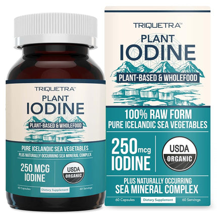 TRIQUETRA HEALTH Plant Iodine Organic from Sea Veg