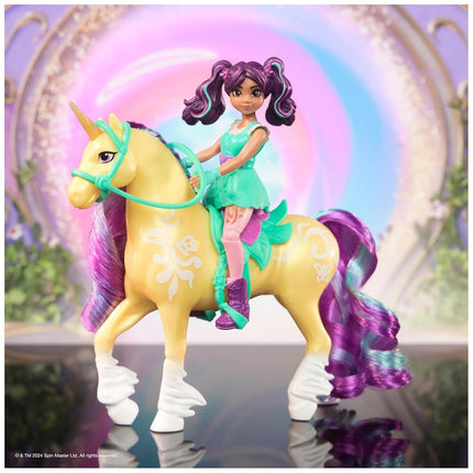 Unicorn Academy, Magic Unleashed Adventure Pack with Sophia, Ava, Ravenzella, Wildstar, Leaf and More, Dolls and Unicorn Toys for Girls Ages 4 and up