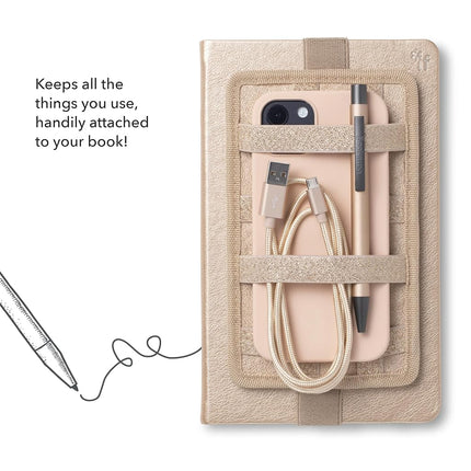 IF Bookaroo Notebook Tidy - Gold