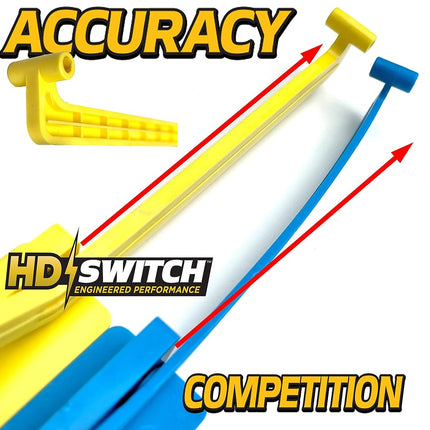 Interruptor HD - Actualización OEM - con brazo rígido y base extendida para facilitar el uso - Medidor de nivelación de plataforma de cortacésped Reemplaza John Deere AM130907 MTD 490-900-0041 Cub Cadet 490-900-0041 Stens 750-442