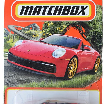 Matchbox Porsche 911 Carrera Cabriolet, red 79/100