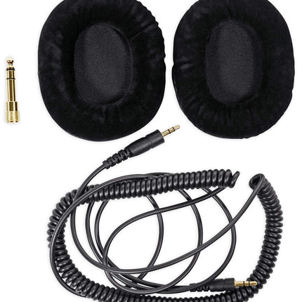 Auriculares de estudio Rockville PRO-M50 con cable en espiral desmontable