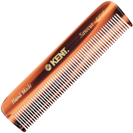 Kent FOT Fine Tooth Handmade Pocket Comb for Men, 