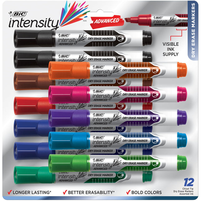 BIC Bold Dry Erase Marker (GELITP121AST) by BIC