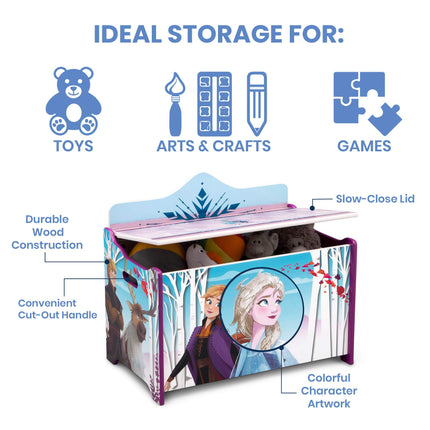 Caja de juguetes de lujo Frozen II de Disney de Delta Children (TB87219FZ)