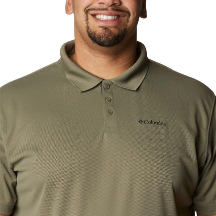 Columbia Men's Utilizer Polo Polo Shirt, Stone Green, Size XL