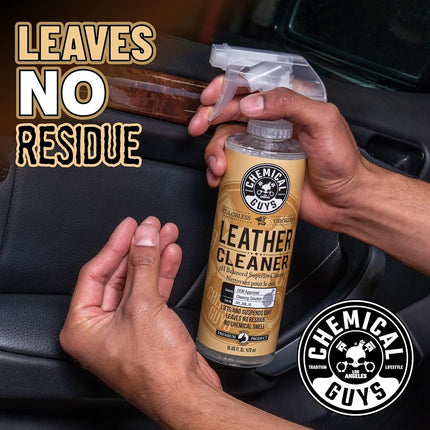 Chemical Guys Leather Cleaner and Leather Conditioner (2-473 ml Bottles) - US