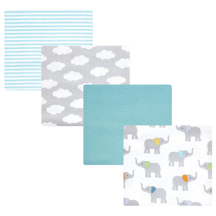 Hudson Baby Unisex Baby Cotton Flannel Receiving B