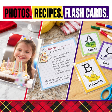 3 Pack of 5 Scotch 4 x 6 Inches Self-Sealing Laminating Pouches