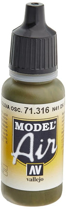 Vallejo Model Air N 41 Dark Olive Drab 17 ml Minia