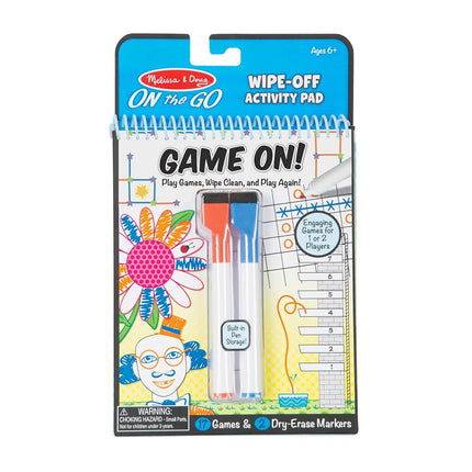 On The Go Wipe-Off Activity Pad