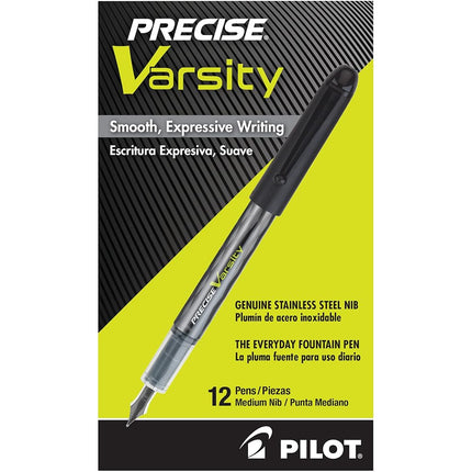 Pilot Varsity Disposable Fountain Pens, Blue Ink, Dozen Box (90011)