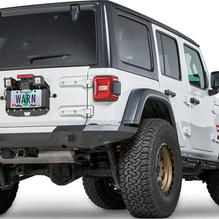 WARN 104070 Spare Rear Tire Delete Plate, Fits: Je