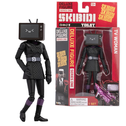 SKIBIDI Toilet Deluxe Figure TV Woman, Collectible